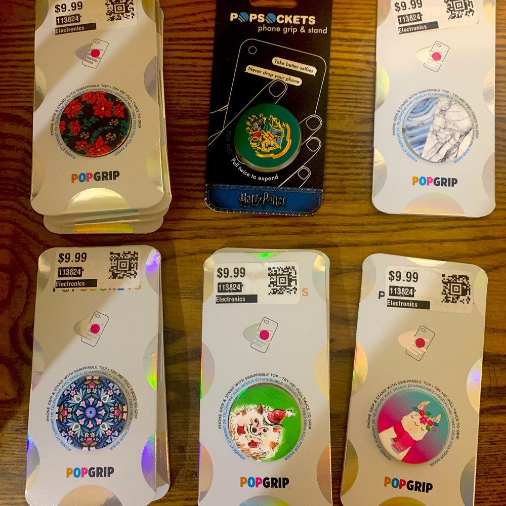 Pop Sockets Various Colors, Harry Potter, Et